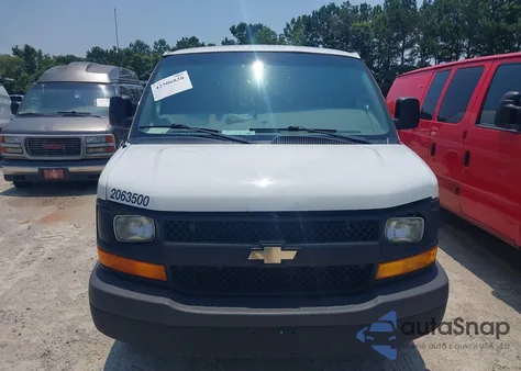 2016 Chevrolet Express 2500 Work Van z USA, uszkodzony, nr VIN 1GCWGAFF2G1334493